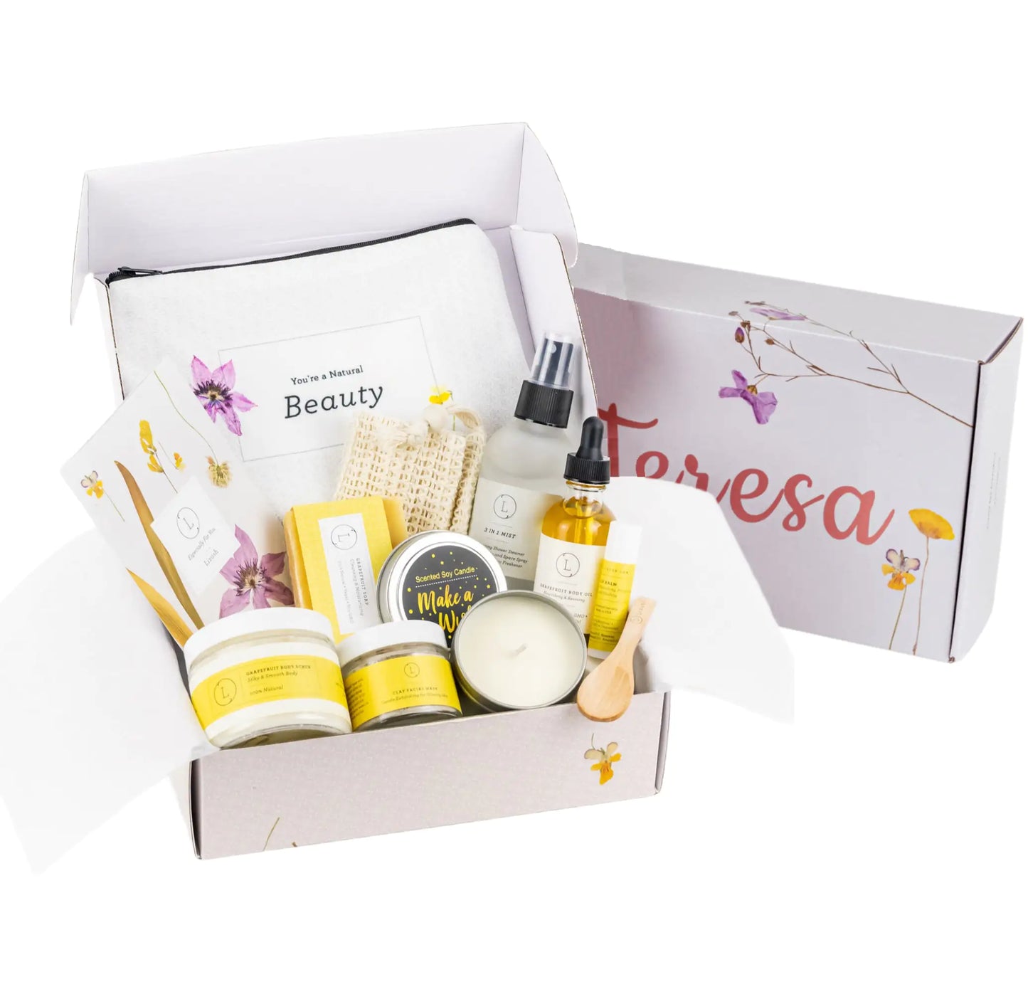 Natural Essence Spa Box - 9 Piece Bath Set