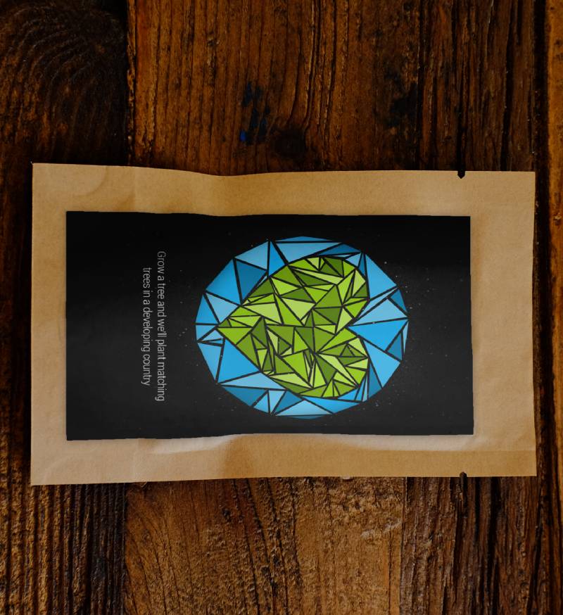 Earth with Heart Tree - Plants 25 Trees