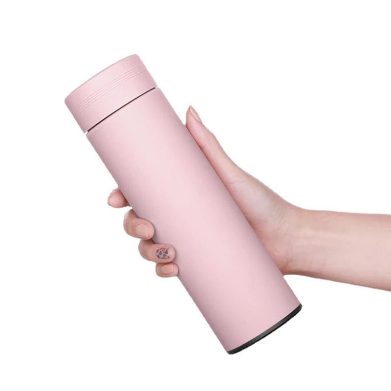 500Ml Smart Water Bottle Stainless Steel Thermos with Temperature Display - Sensory Haven