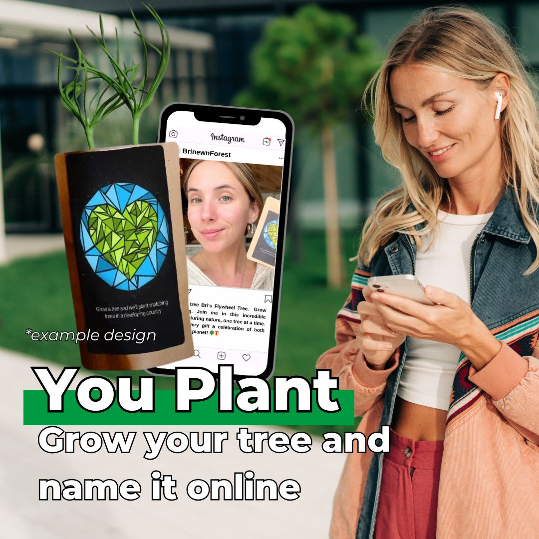 Earth with Heart Tree - Plants 25 Trees