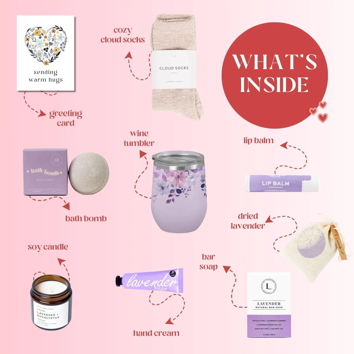 Lavender Bliss Spa Gift Set