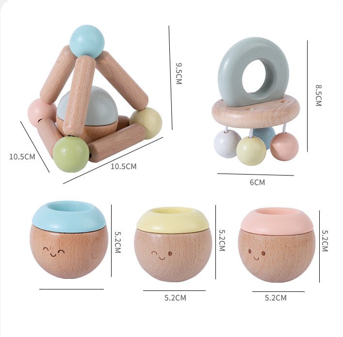 Baby Sensory Tumbler Toys Set - Sensory Haven