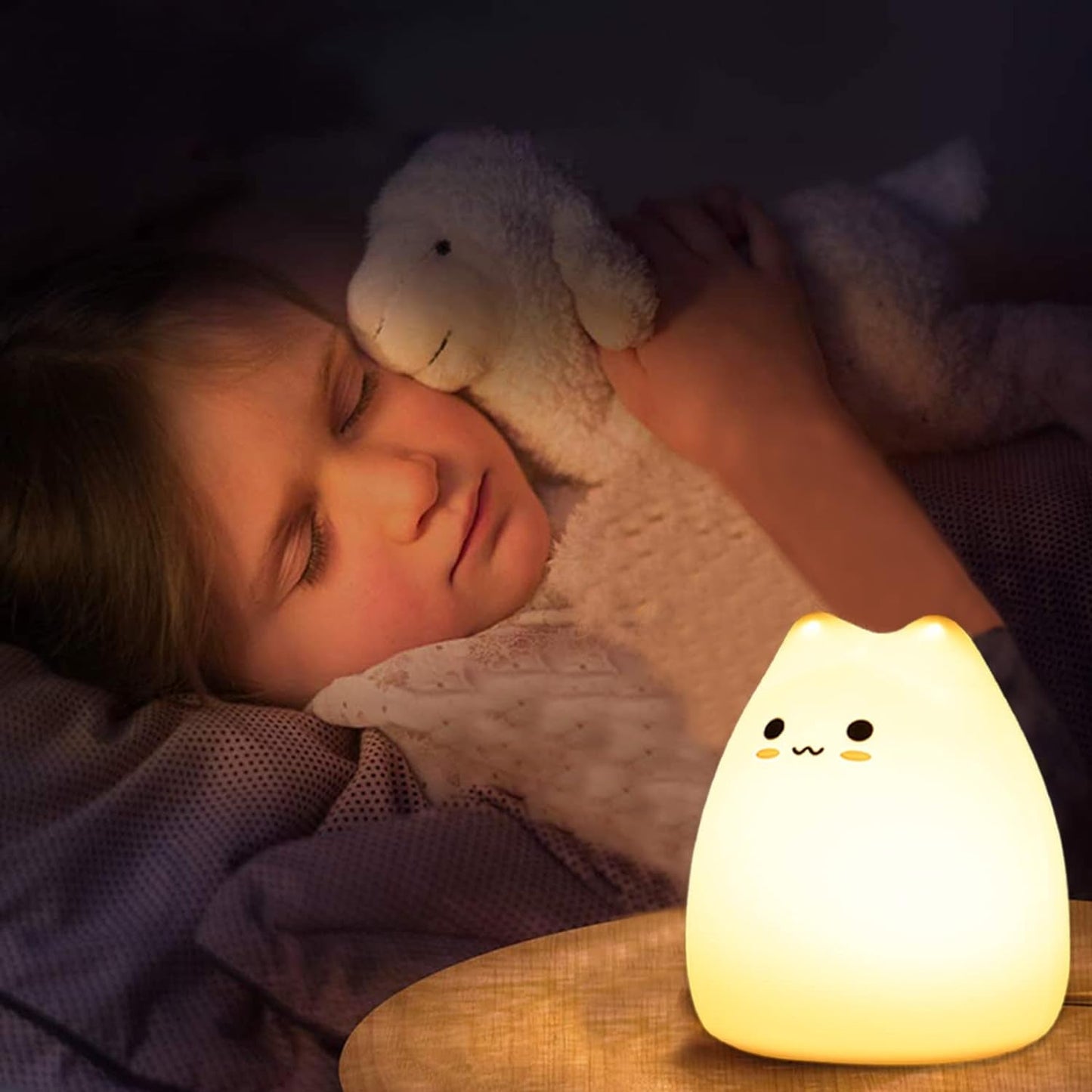 Cat Silicone Night Light - Sensory Haven