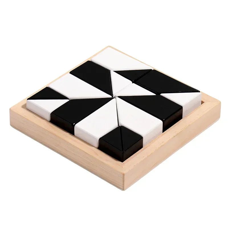 Children's Logic Hidden Blocks Puzzle - Sensory Haven