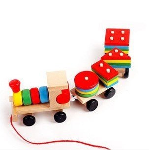 Classic Wooden Sensory Train - Sensory Haven