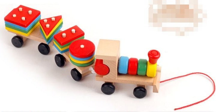 Classic Wooden Sensory Train - Sensory Haven