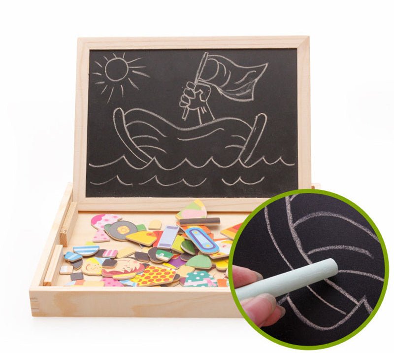 Creative Play Magnetic Wooden Puzzle Toy - Sensory Haven