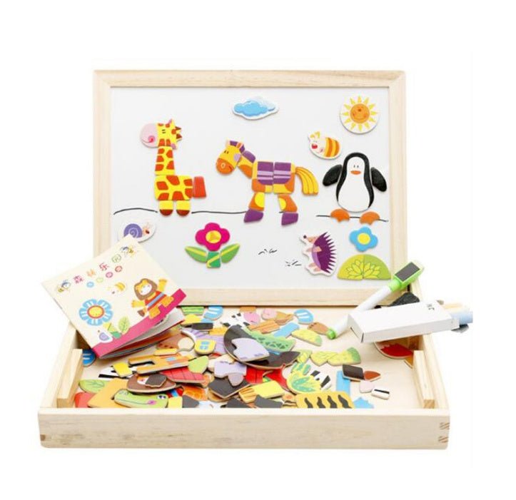 Creative Play Magnetic Wooden Puzzle Toy - Sensory Haven