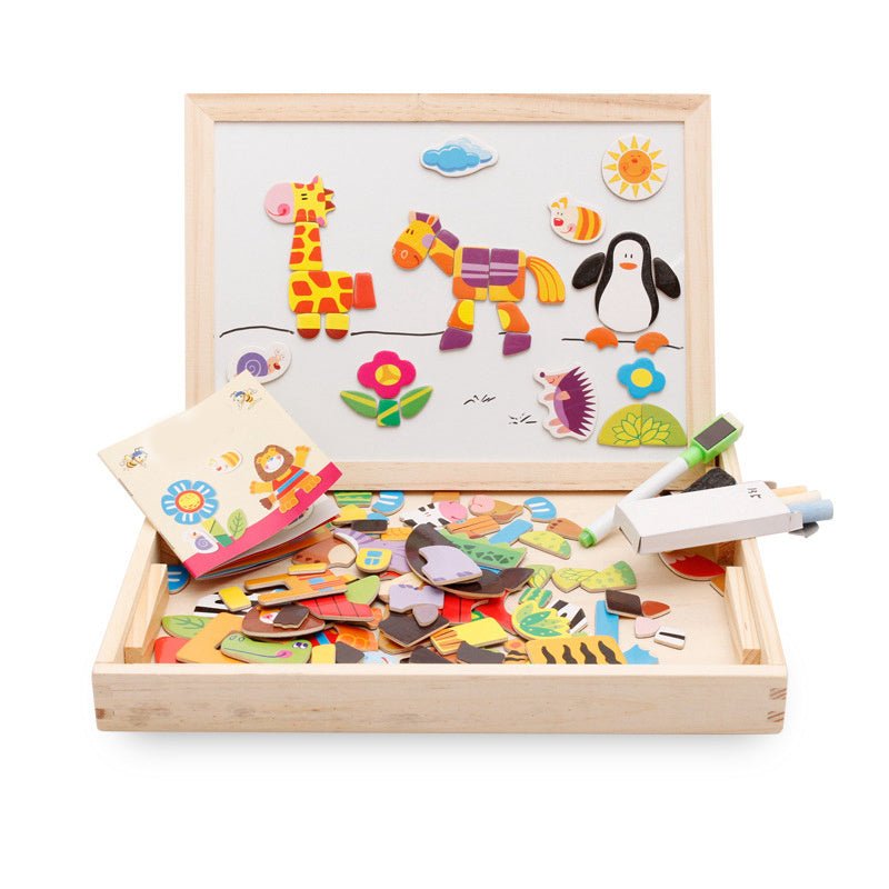 Creative Play Magnetic Wooden Puzzle Toy - Sensory Haven