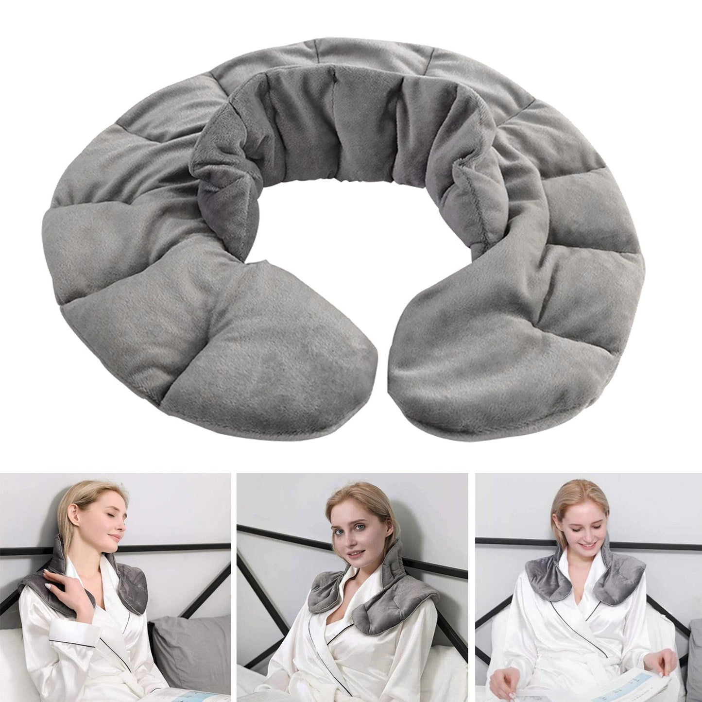 Heatable Weighted Shoulder Wrap - Sensory Haven