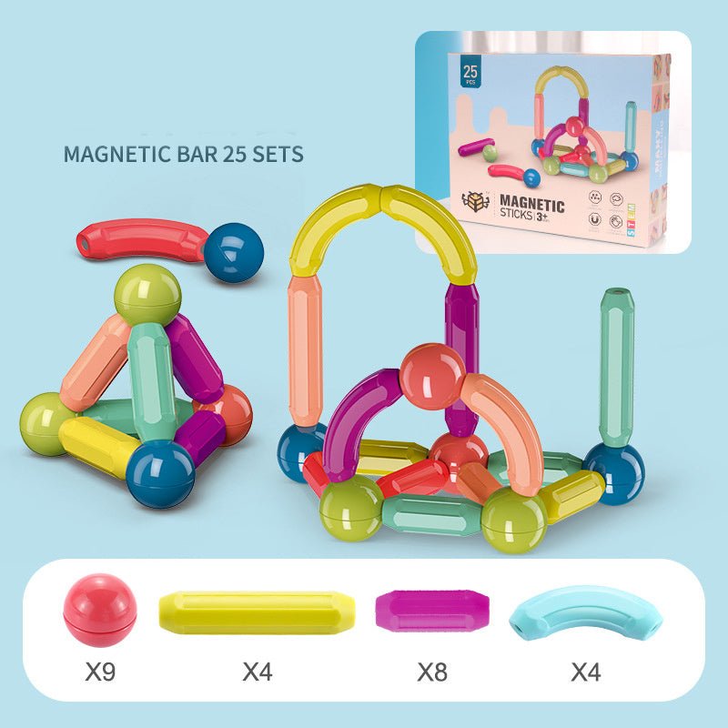 Magnetic Stick Building Blocks Game Magnets - Sensory Haven