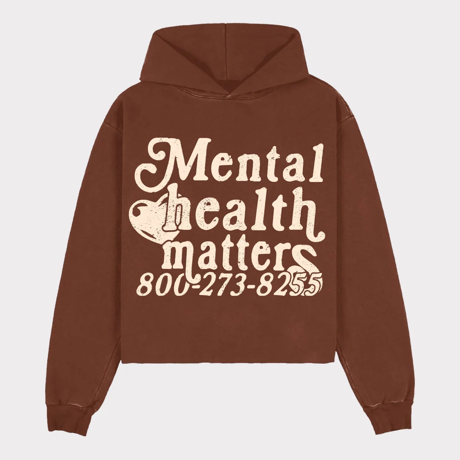 Mental Health Matters Retro Hoodie - Sensory Haven