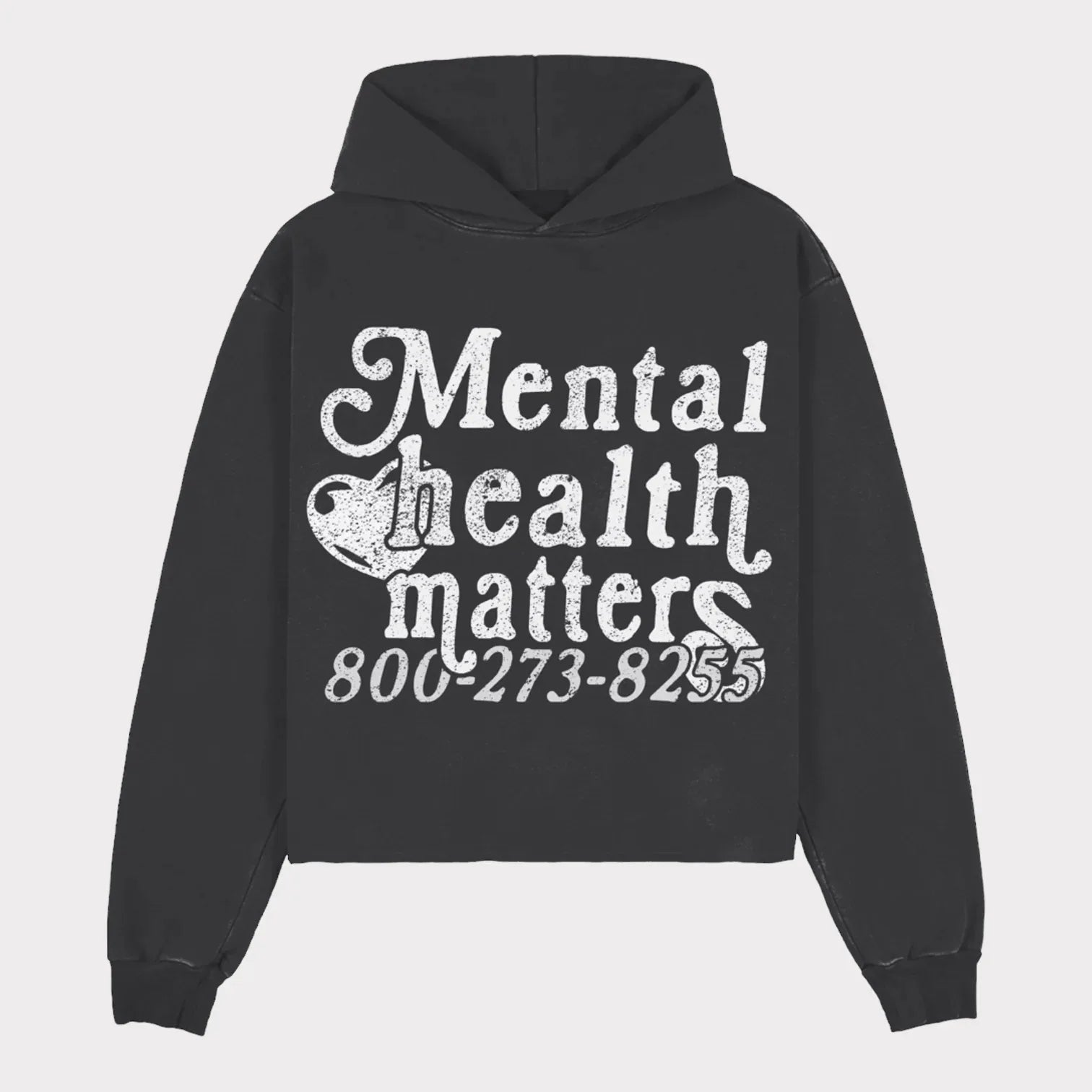 Mental Health Matters Retro Hoodie - Sensory Haven