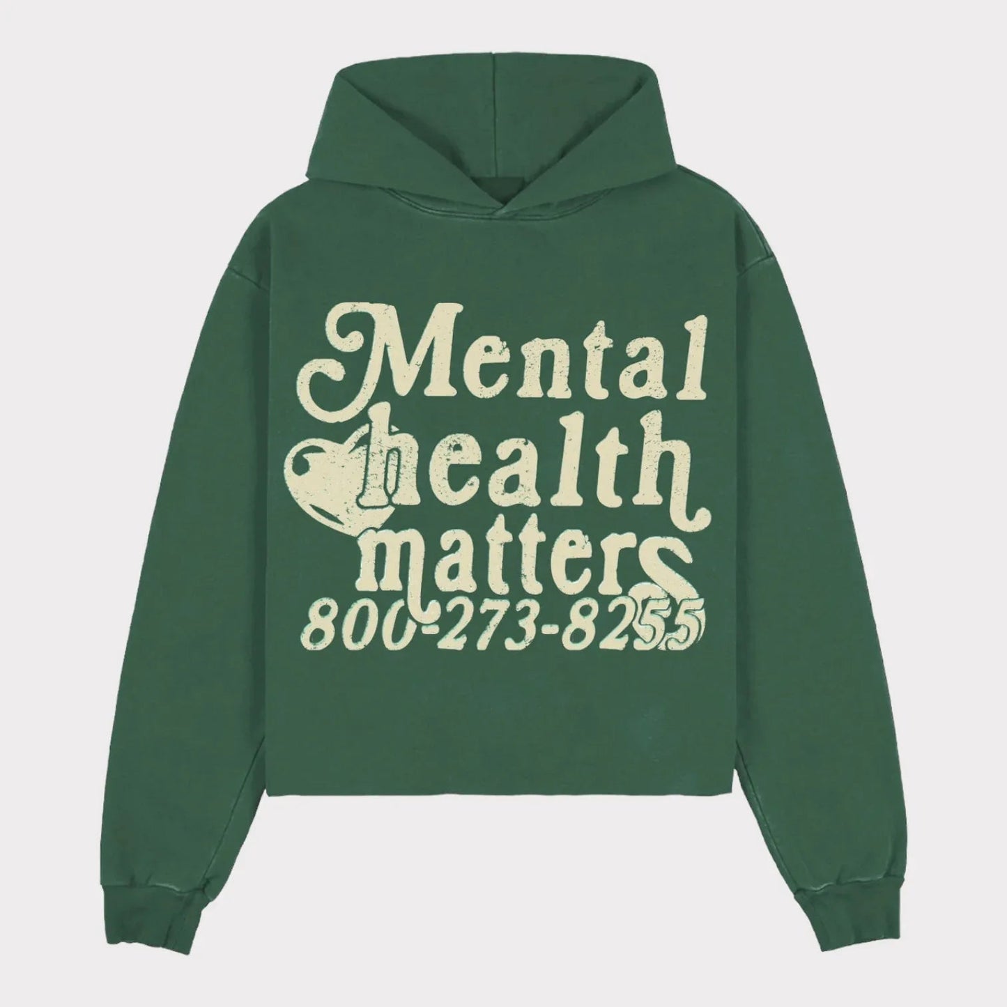 Mental Health Matters Retro Hoodie - Sensory Haven