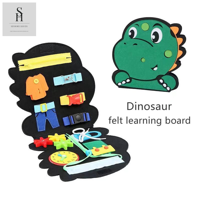 Montessori Busy Board for Toddlers - Sensory Haven