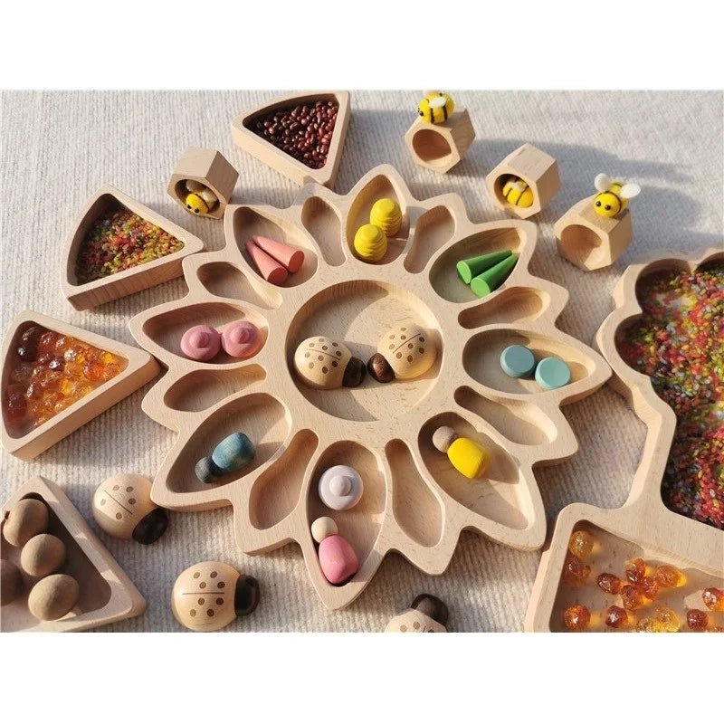 Montessori Wooden Sensory Toy Set - Sensory Haven