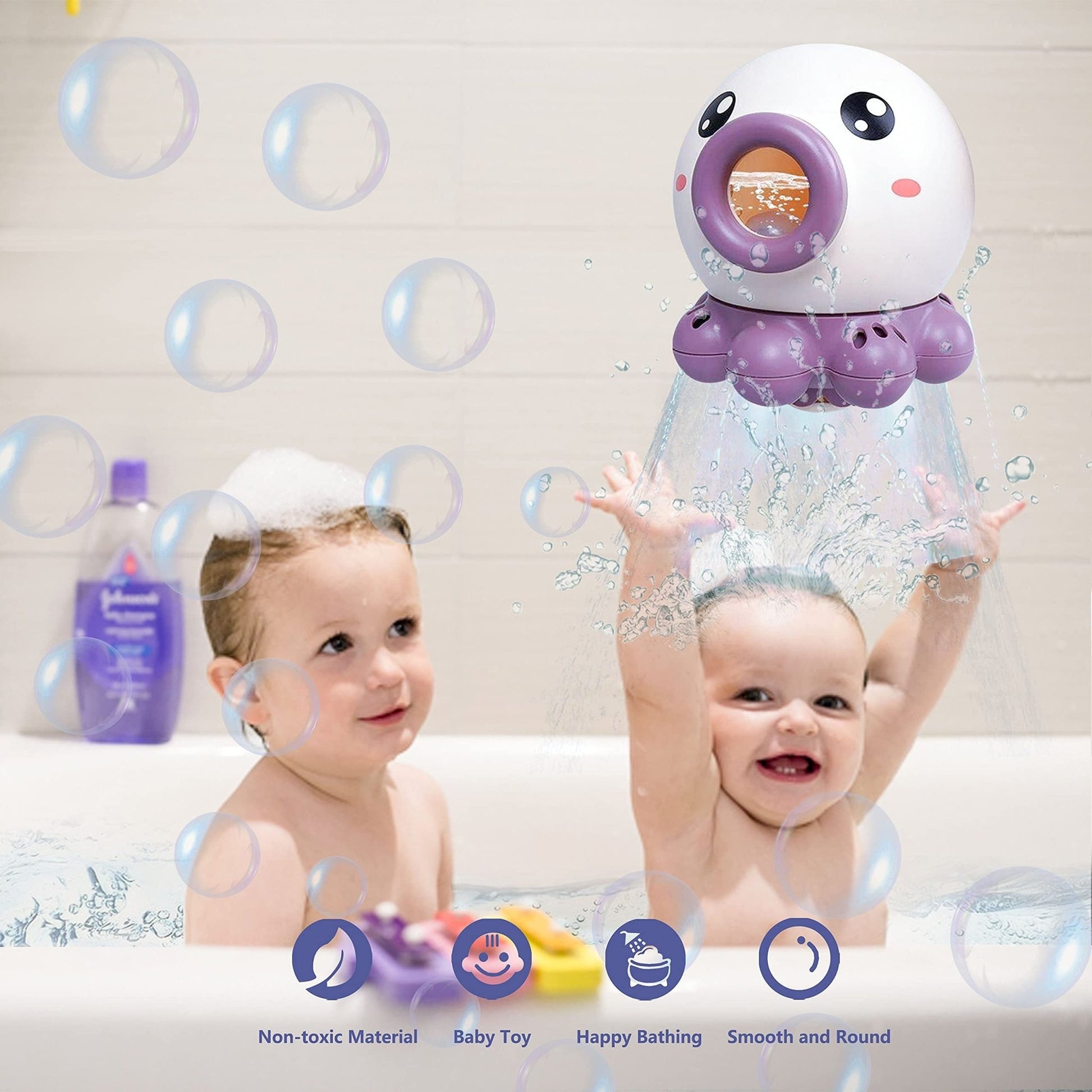 Octopus Fountain Bath Toy - Sensory Haven