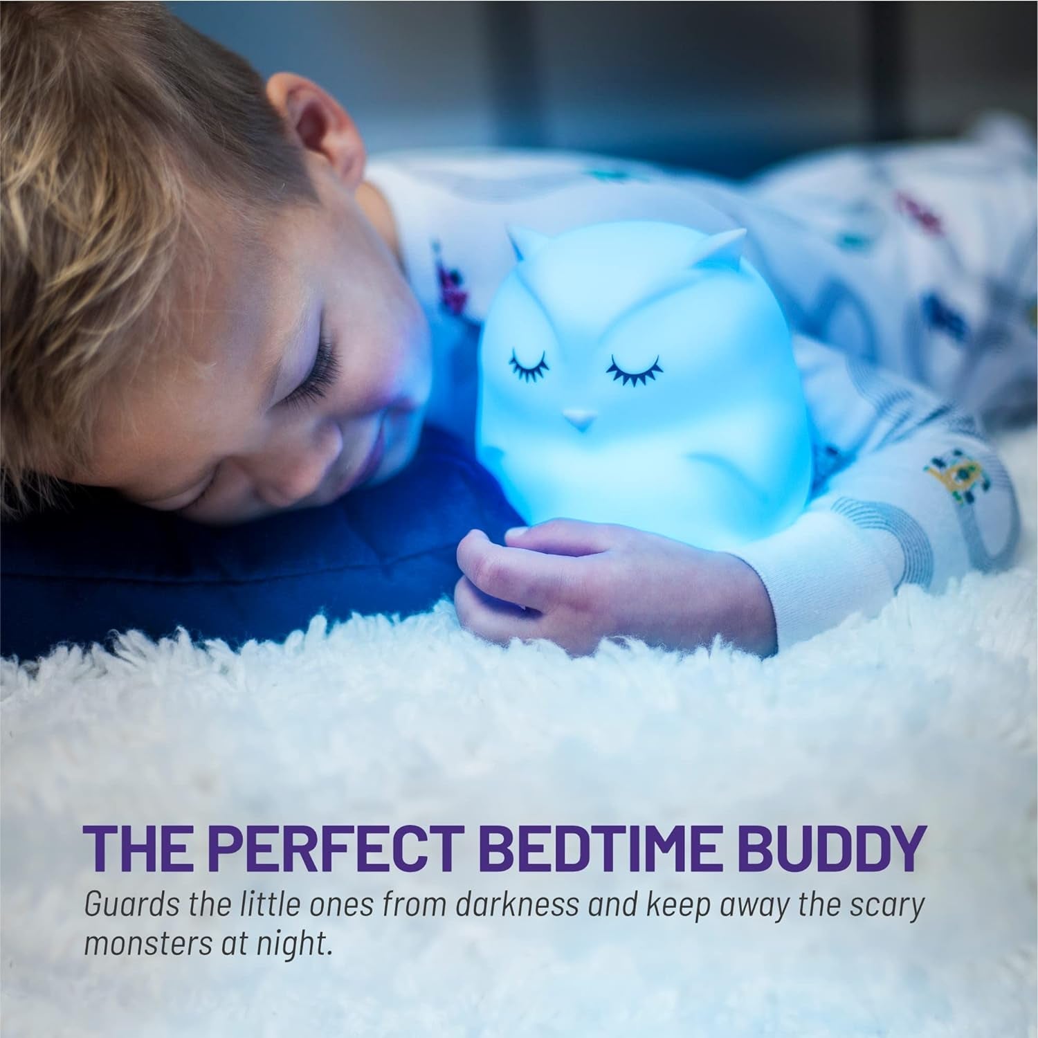 Owl Silicone Nightlight - Sensory Haven