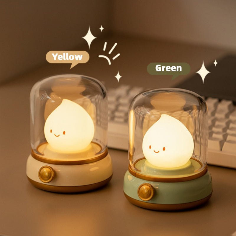 Retro Rechargeable LED Night Lamp - Sensory Haven