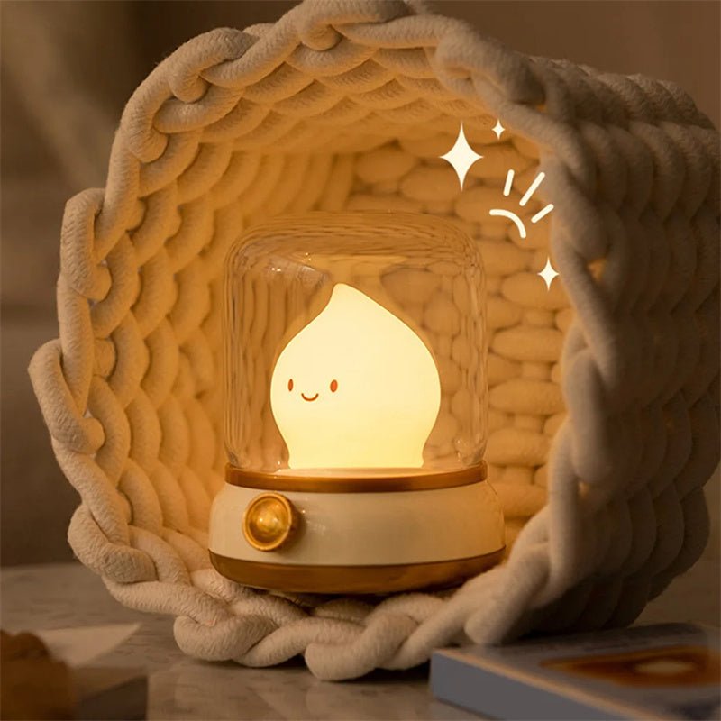 Retro Rechargeable LED Night Lamp - Sensory Haven