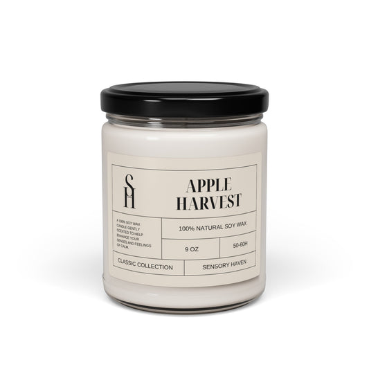 Scented Soy Candle, 9oz - Sensory Haven