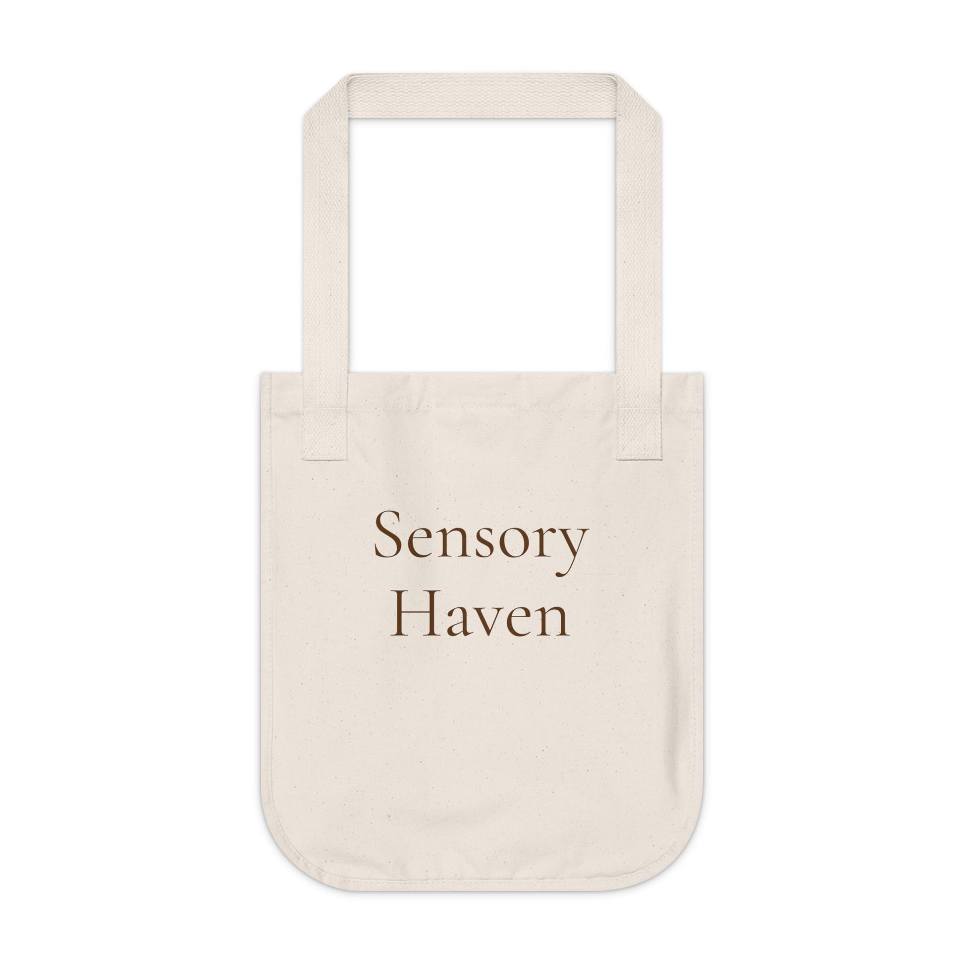 Sensory Haven Organic Canvas Tote Bag - Sensory Haven