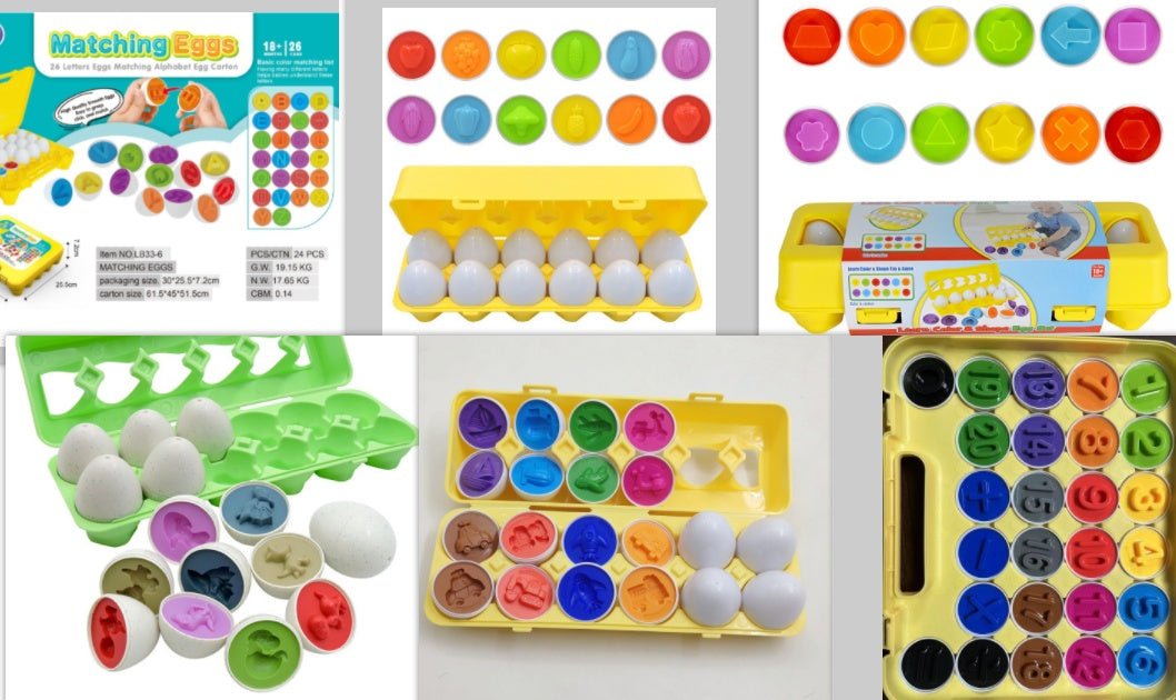 Sensory Learning Egg Toy - Sensory Haven