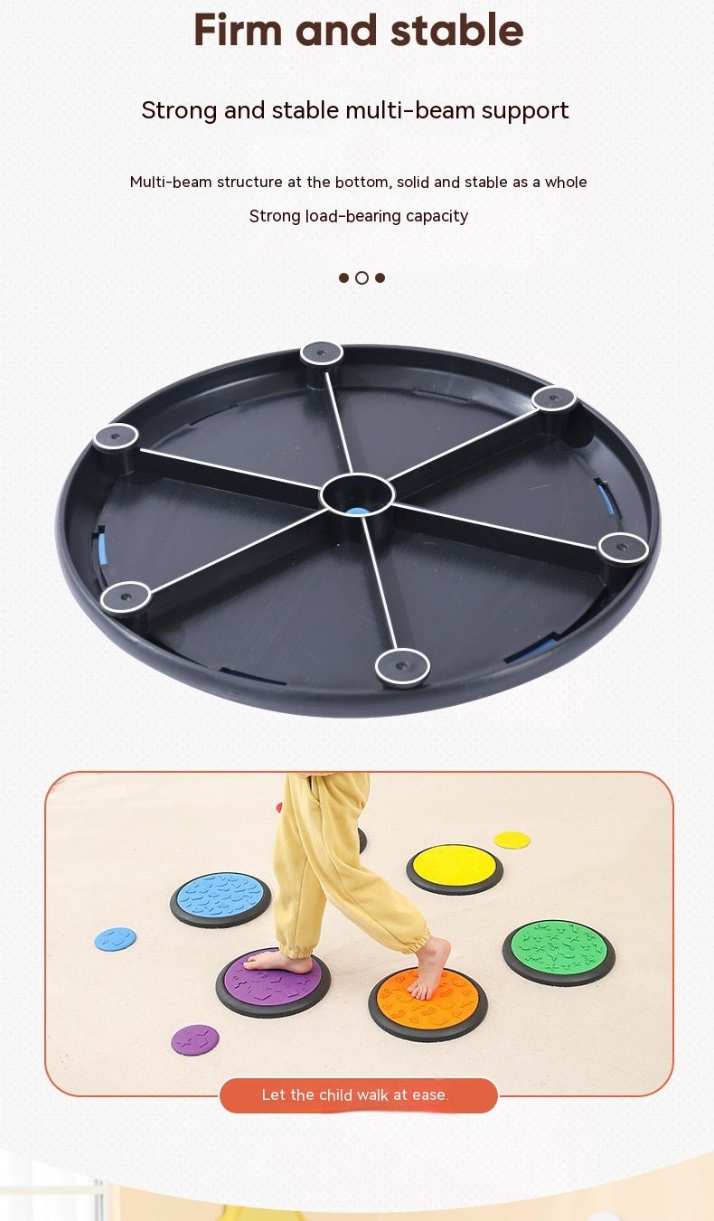 Sensory Tactile Disc Matching Toys Sensory Training Equipment for Balance - Sensory Haven