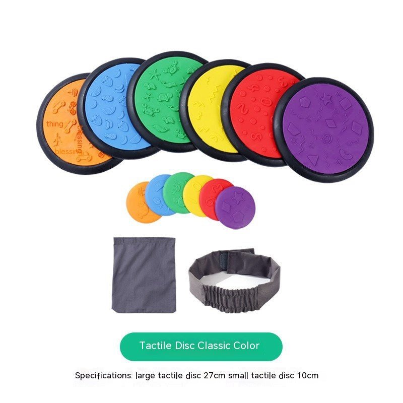 Sensory Tactile Disc Matching Toys Sensory Training Equipment for Balance - Sensory Haven