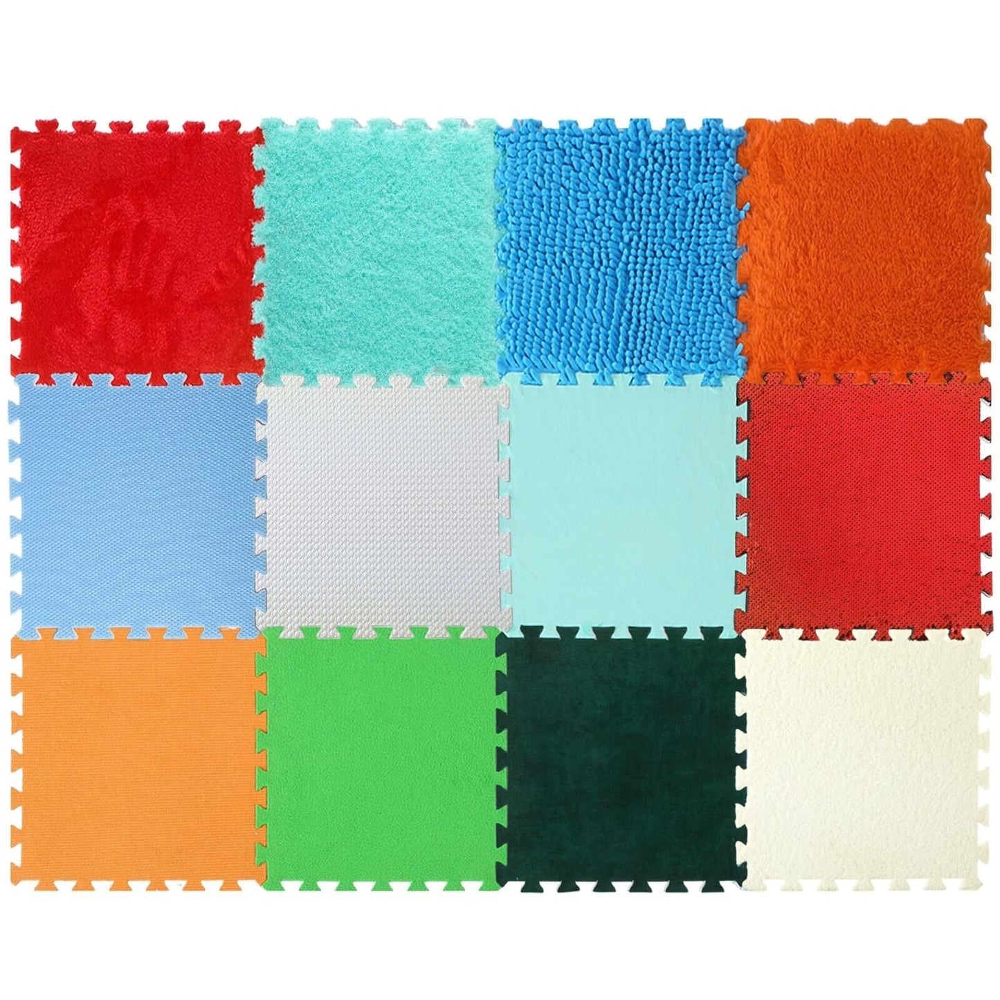 Set of 12 Sensory Floor Mats - Sensory Haven