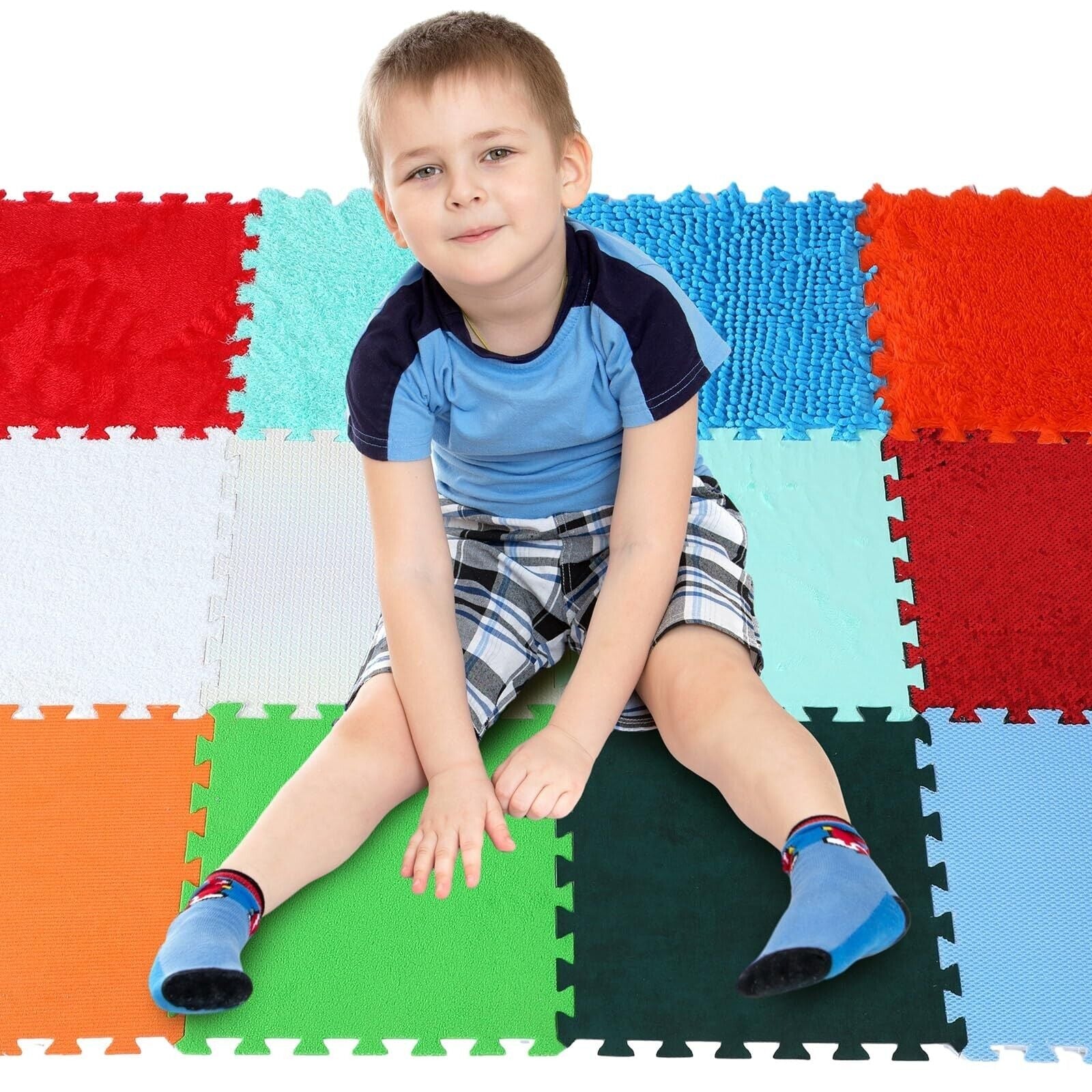 Set of 12 Sensory Floor Mats - Sensory Haven