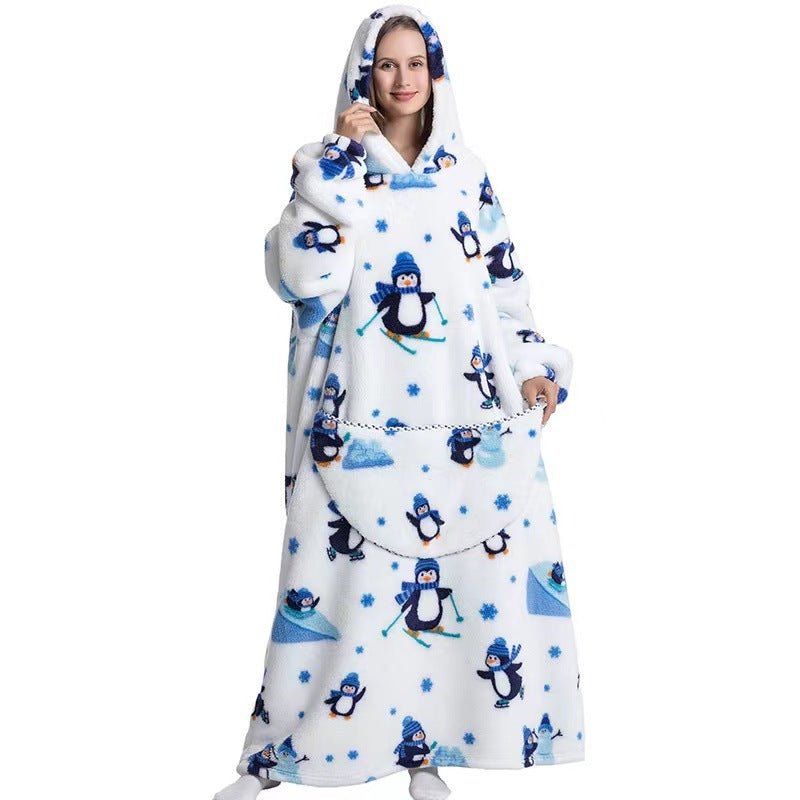 Shu Cotton Velvet Wearable Blanket - Sensory Haven