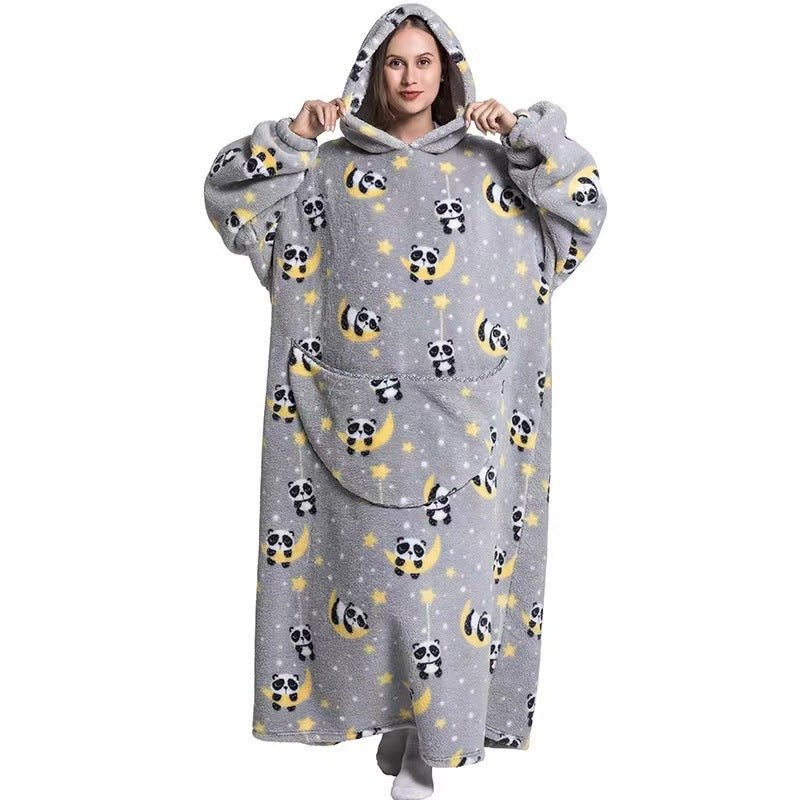 Shu Cotton Velvet Wearable Blanket - Sensory Haven