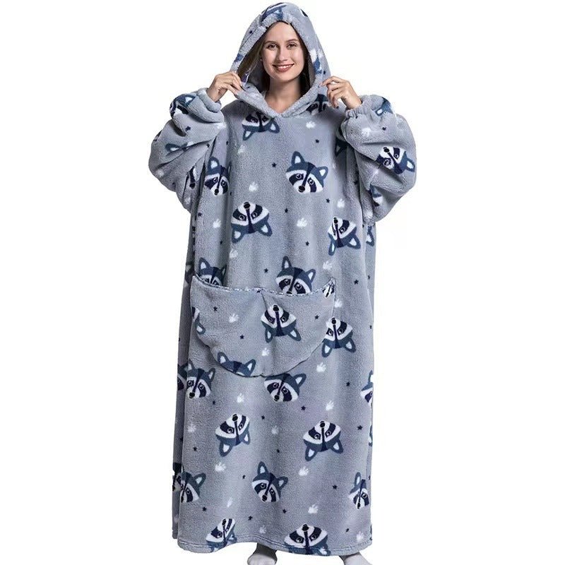 Shu Cotton Velvet Wearable Blanket - Sensory Haven