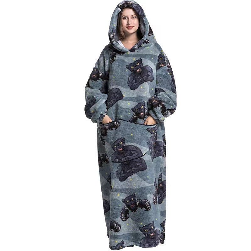 Shu Cotton Velvet Wearable Blanket - Sensory Haven