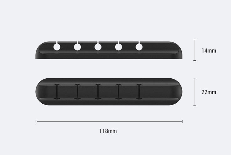 Silicone Cable Organizer Clips - Sensory Haven