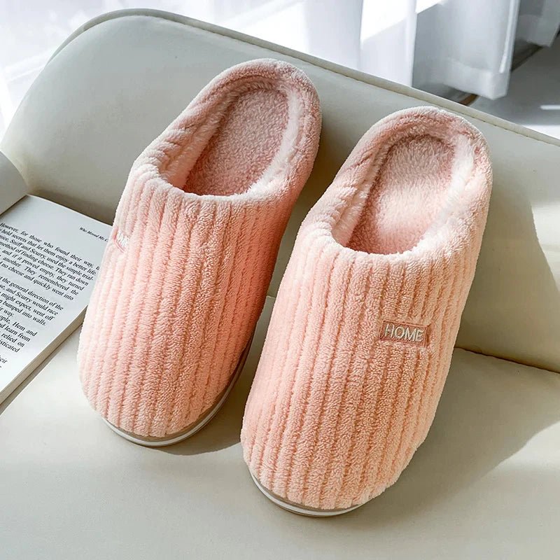 Warm Non Slip Plush Slippers - Sensory Haven