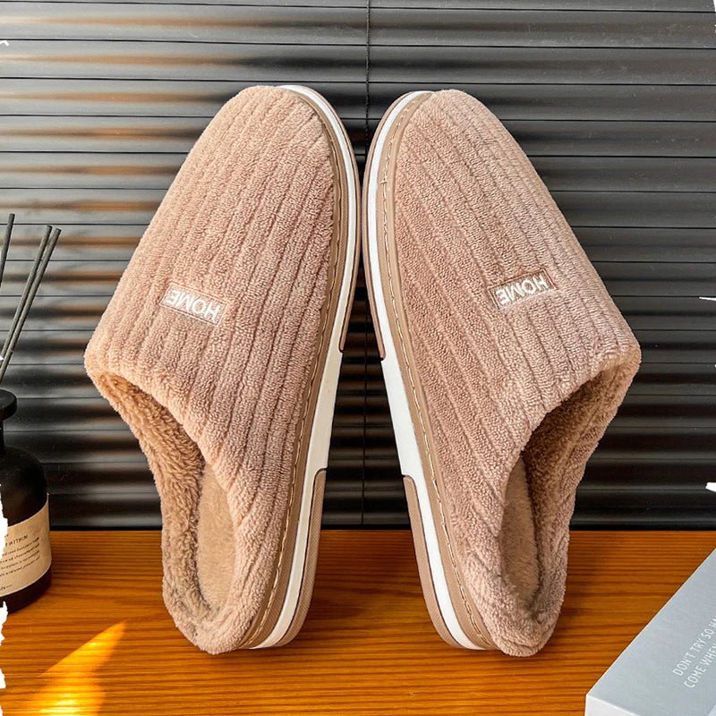 Warm Non Slip Plush Slippers - Sensory Haven