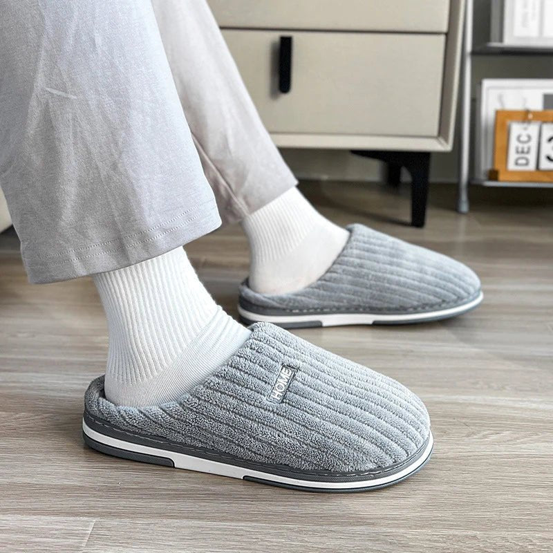 Warm Non Slip Plush Slippers - Sensory Haven