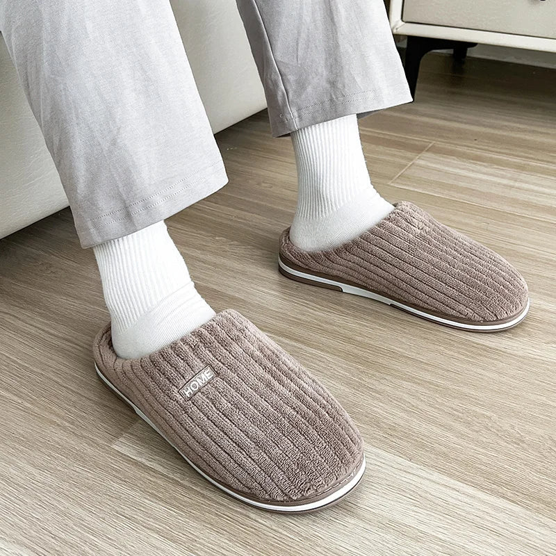 Warm Non Slip Plush Slippers - Sensory Haven