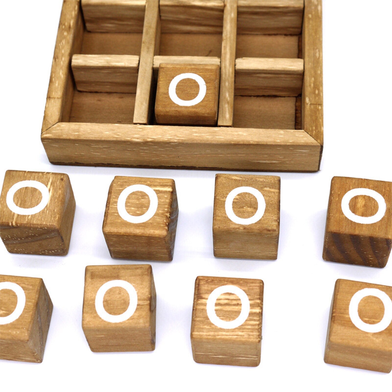 XO Wood Board Interaction Tic Tac Toe - Sensory Haven